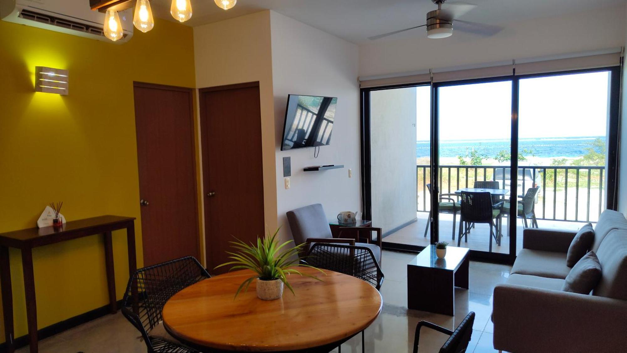 Vela'S Condos Ocean Front Puerto Morelos Zewnętrze zdjęcie